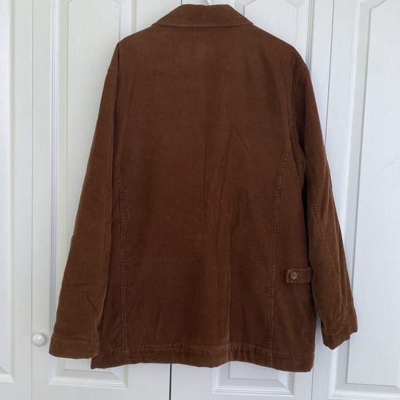 Eddie Bauer Men’s Cotton Velvet Jacket, Size L/ Tall - Picture 5 of 5